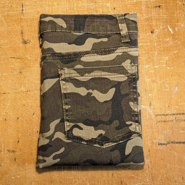 noteBook: Camo Jeans (UPCYCLED)
